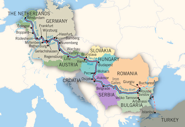 Grand European River Voyage